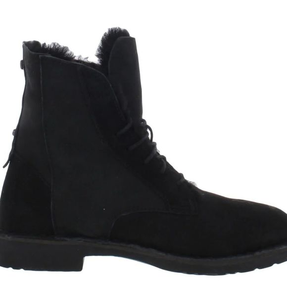 Ugg Quincy Suede Fold-Over Boots - Picture 2 of 8